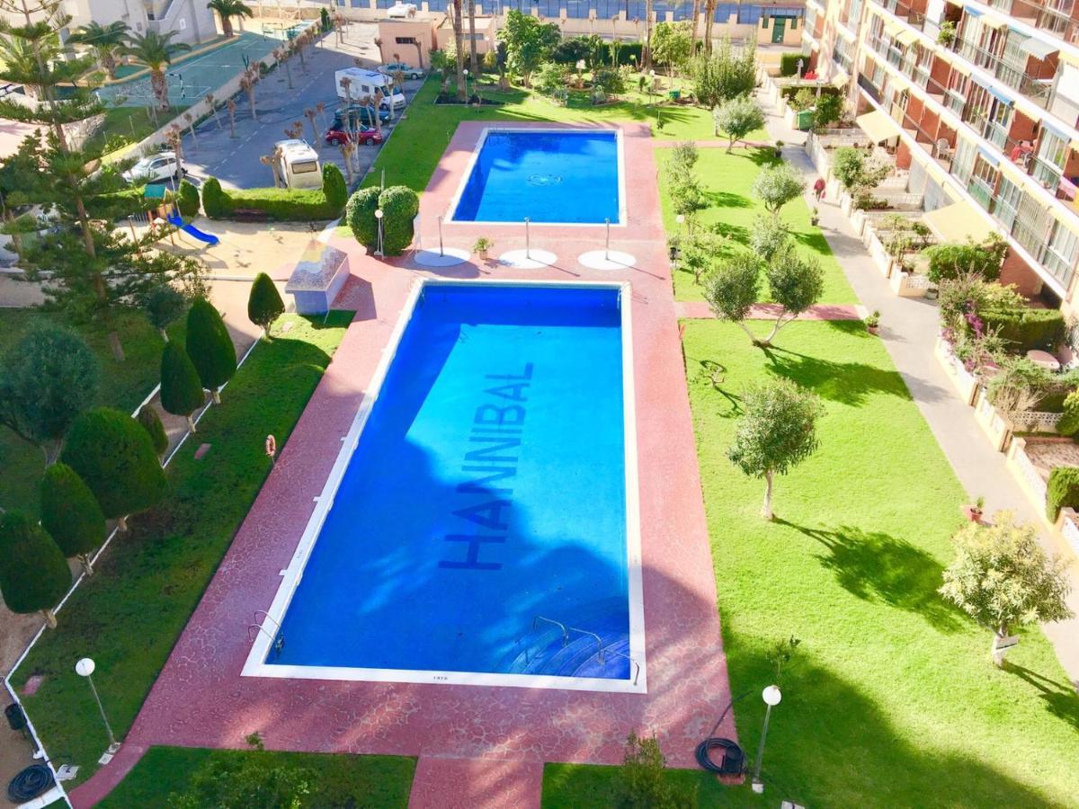 Beach Studio Apartment Hannibal La Cala Finestrat เบนิดอร์ม ภายนอก รูปภาพ