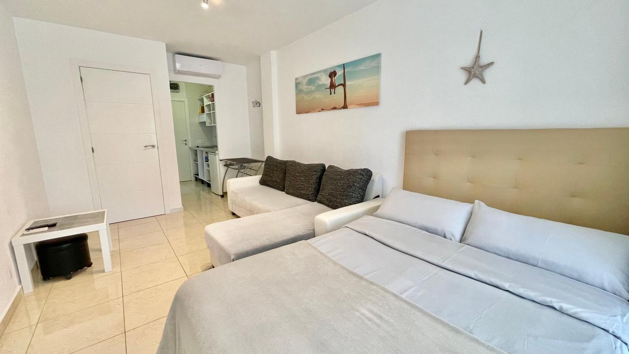 Beach Studio Apartment Hannibal La Cala Finestrat เบนิดอร์ม ภายนอก รูปภาพ