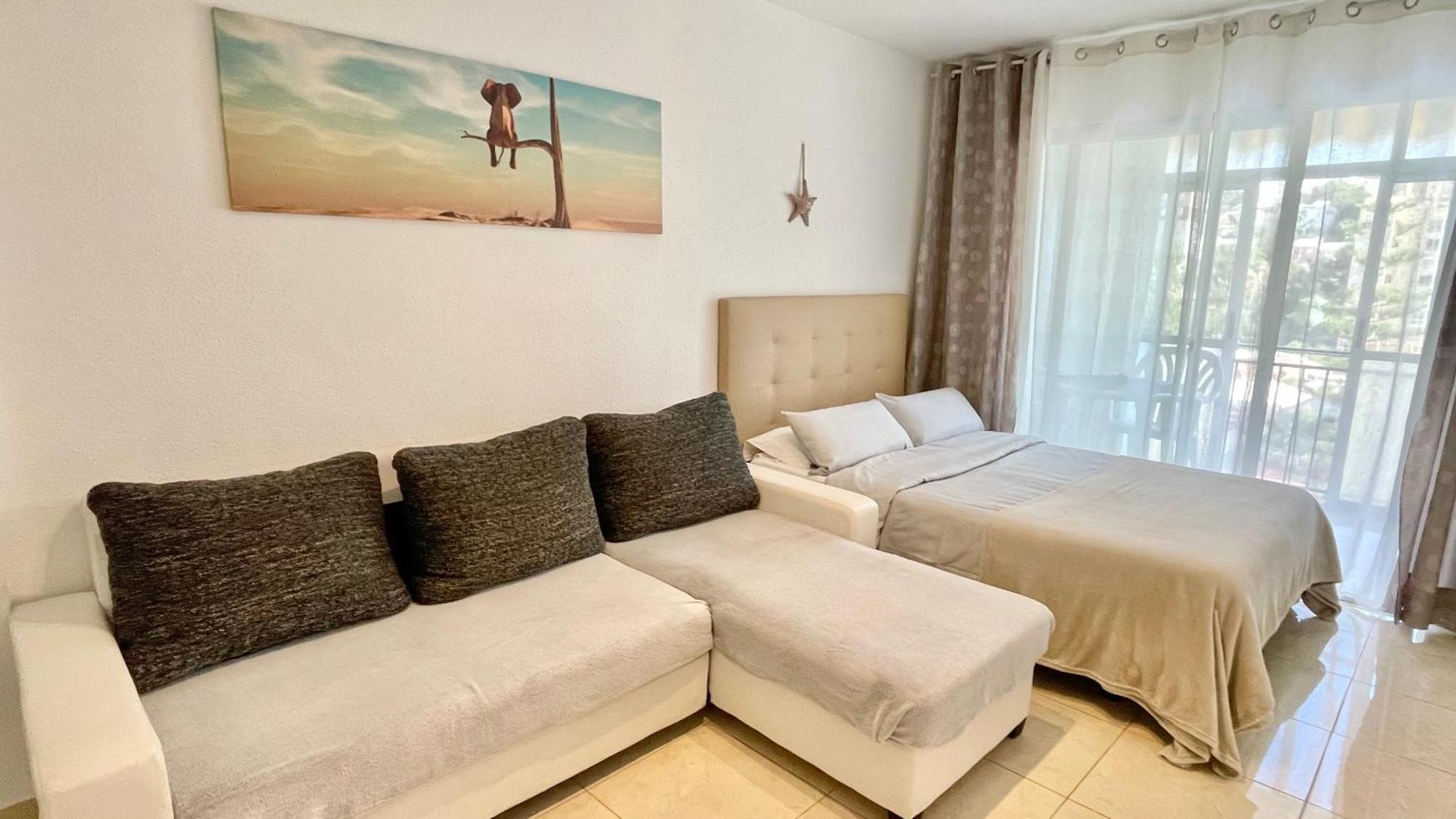 Beach Studio Apartment Hannibal La Cala Finestrat เบนิดอร์ม ภายนอก รูปภาพ